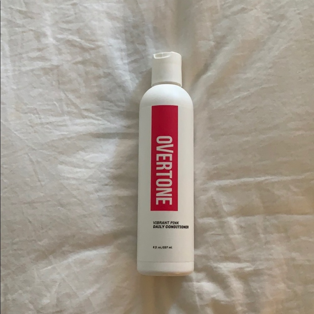 Overtone Vibrant Pink Daily Conditioner New!